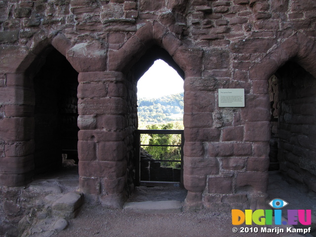 SX16625 Goodrich Castle latrine tower